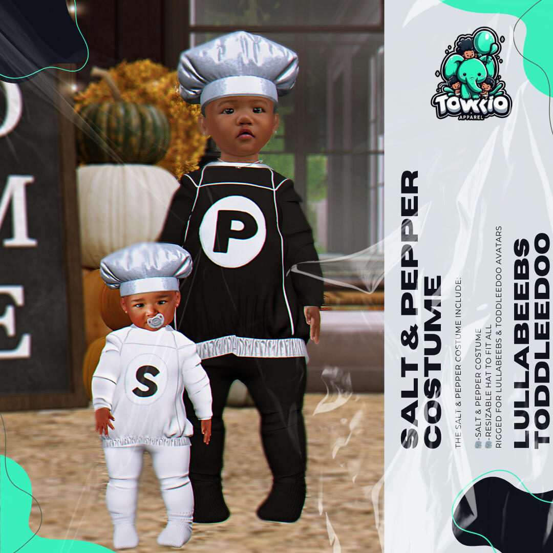 Salt & Pepper Costume