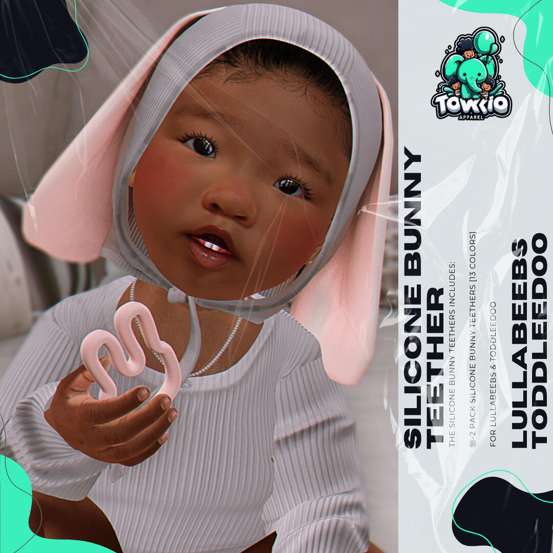 Silicone Bunny Teether