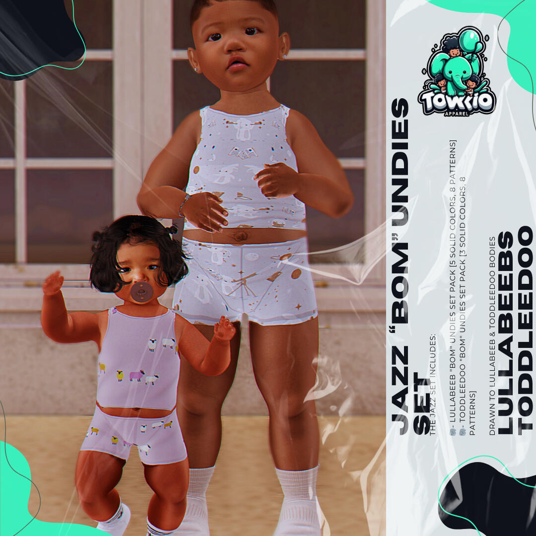 Jazz "BOM" Undies Set